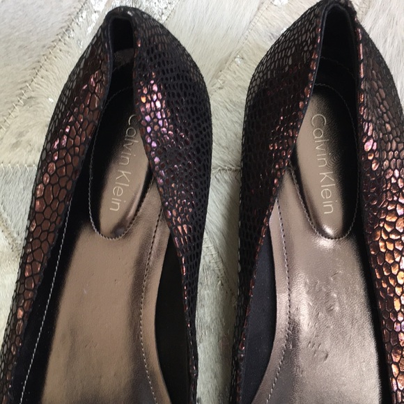 EUC Calvin Klein Ballet Flats - Picture 3 of 5
